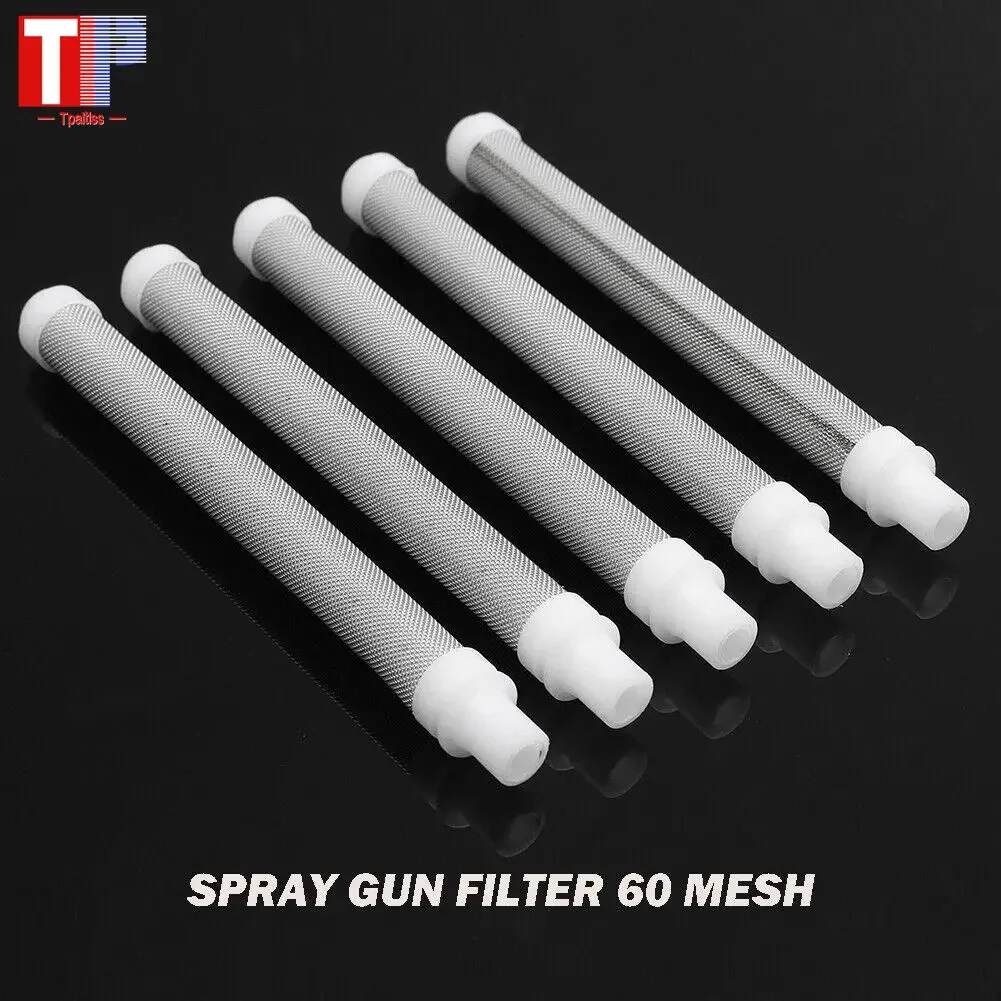 

Tpaitlss 30/50/100/150/200 Mesh Airless Sprayer Spray Gun Filter Filter Element Pump Filter Sprayer Accessories