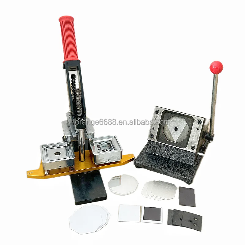 

2*2Inch 50*50MM Manual Fridge Magnet Maker Machine Button Maker Button Machine Kit