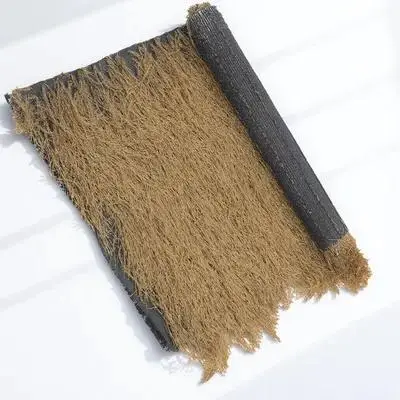 

Reusable Simulated Thatch Roof Artificial Straw Roll Garden Landscaping Decorative Roof Cover DIY Craft Grass Fake Thatch