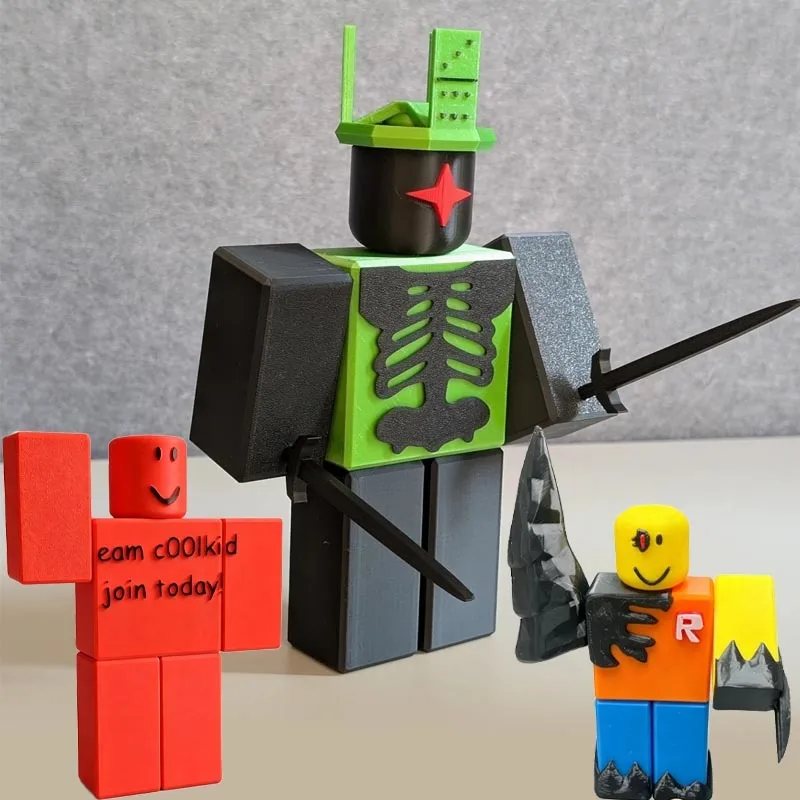 Forsaken John Doe 3D-Gedruckte Figur Spielzeug 1X1X1 Bacon Hair Actionfigur Modell Sammlerstück