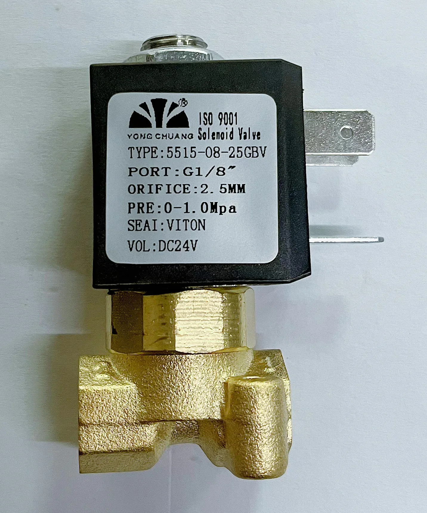 

5515-08 Two position two-way micro direct acting solenoid valve for small household appliances