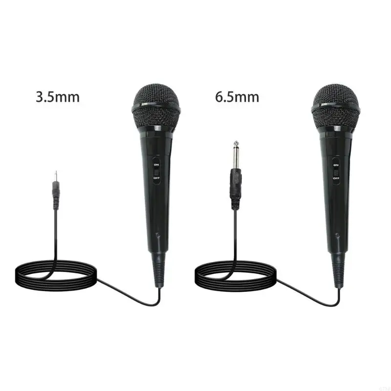 G7NE Handheld Microphone Suited for Speakers, Karaoke Singing Machines Cardioid Mic Dynamic Vocal Mic for Outdoor Activity