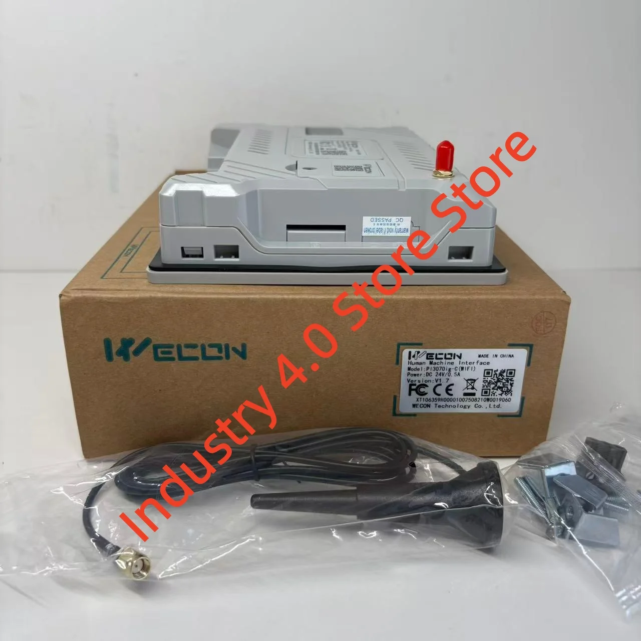 شاشة HMI جديدة تعمل باللمس 7 بوصة PI3070IG-C(WIFI) في الصندوق