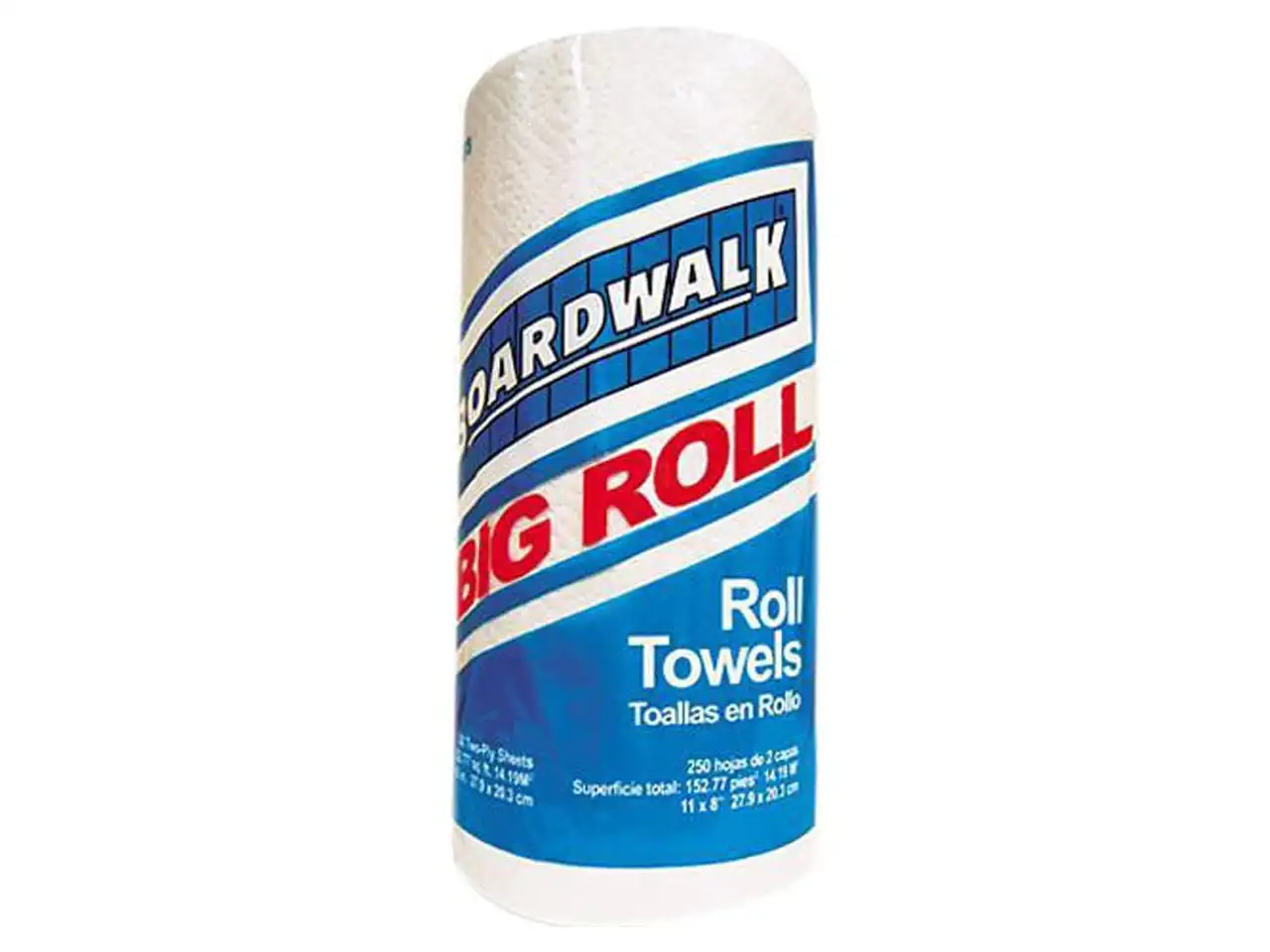 

Kitchen Roll Towel, 2-Ply, 11 X 8.5, White, 250/Roll, 12 Rolls/Carton - Bwk6273