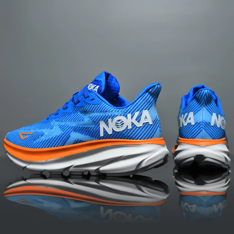 Nuevas zapatillas de running con amortiguación para hombre, aptas para corredores de alto rendimiento, con cordones, deportivas, antideslizantes, para mujer, para exteriores, atléticas, para hombre.