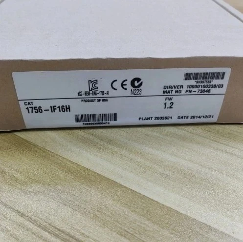 

Совершенно новый оригинальный 1756-IF16 1756-IR6I 1756-IF16H 1756-IM16I Гарантия один год ​ Быстрая доставка