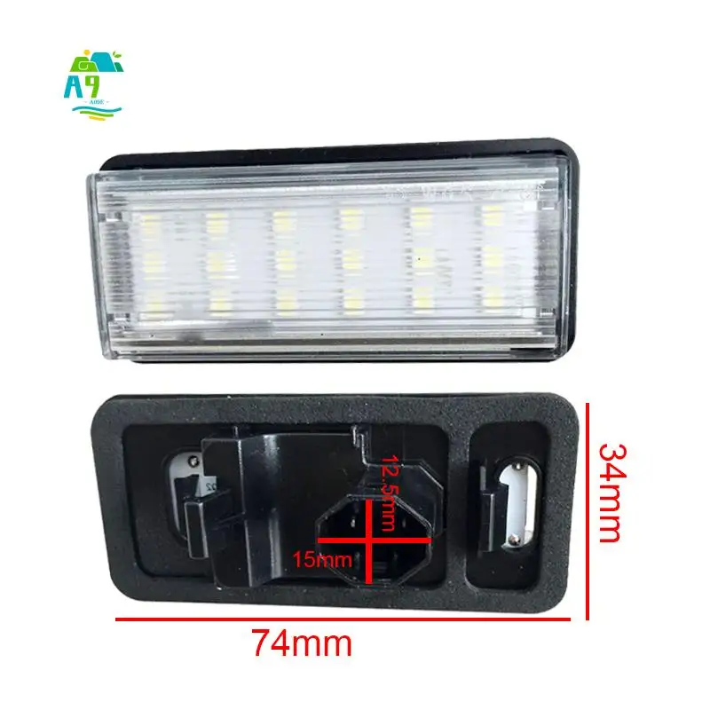 A09E-Car License Plate Light License Plate Light For Toyota Land Cruiser / Lexus Gx470 81270-60330