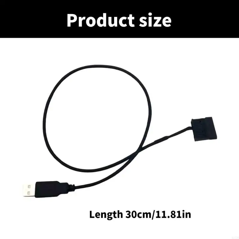 H37B USB 2.0 SATA3 Кабель USB Powereds 2.5 -дюймовый кабель жесткого диска SATA3 для быстрых данных