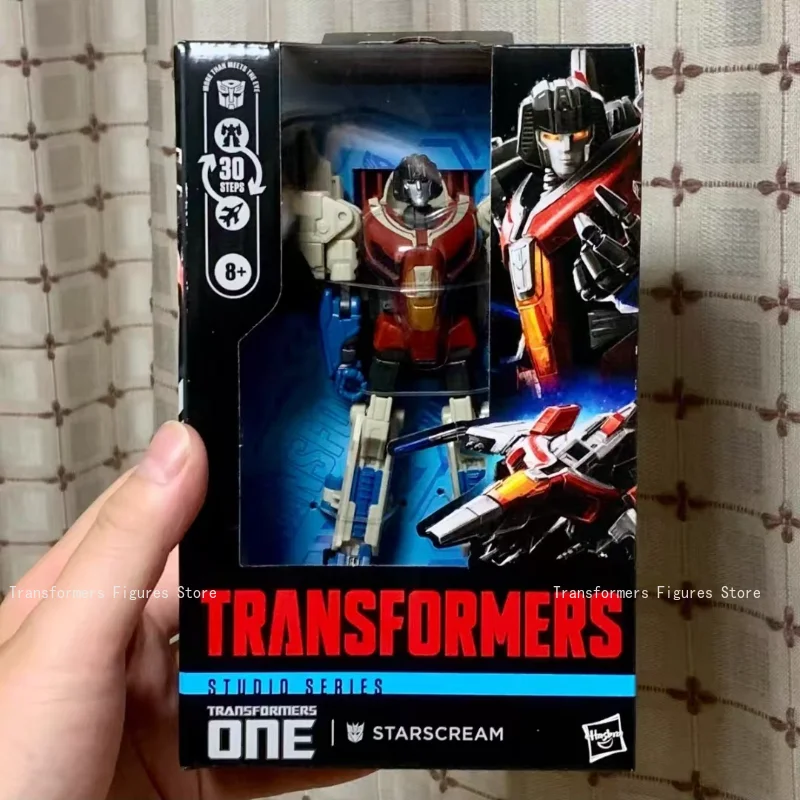 Originele gloednieuwe Transformer Robot Toys Movie 8SS Studio Series Starscream ‌   G1 Cartoon Action Figure Anime Beweegbaar Model Cadeau