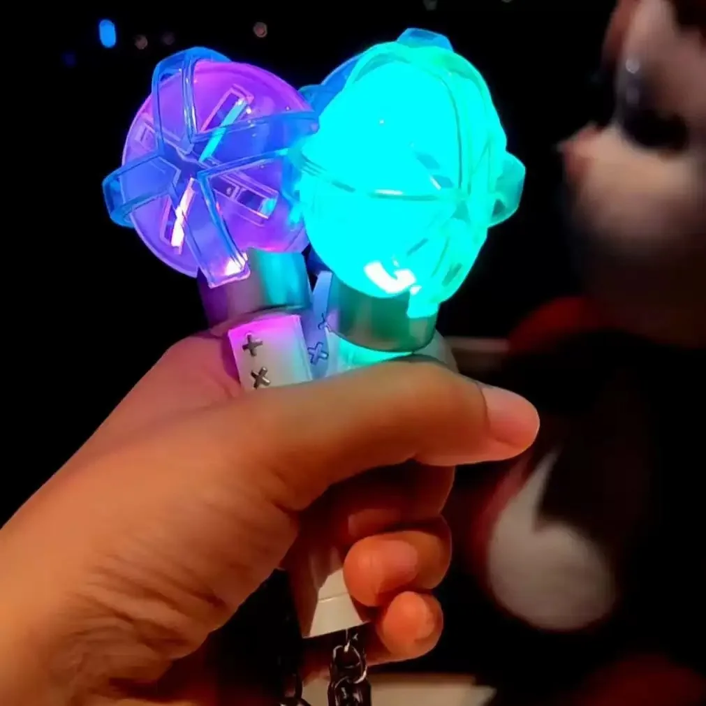 

Mini KPOP TXT LightStick Keychain Pendant