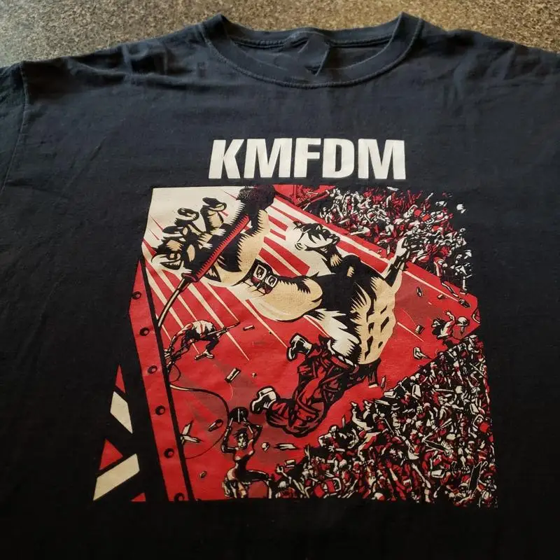 New KMFDM 2009 Concert Tour  Men All Size T Shirt JK263