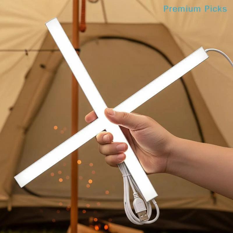 portableUSB Powered LED Light Bar 3 Light Colors 9 Level Dimming Multifunctional Tube Light for Gaming Room Decor Lighting