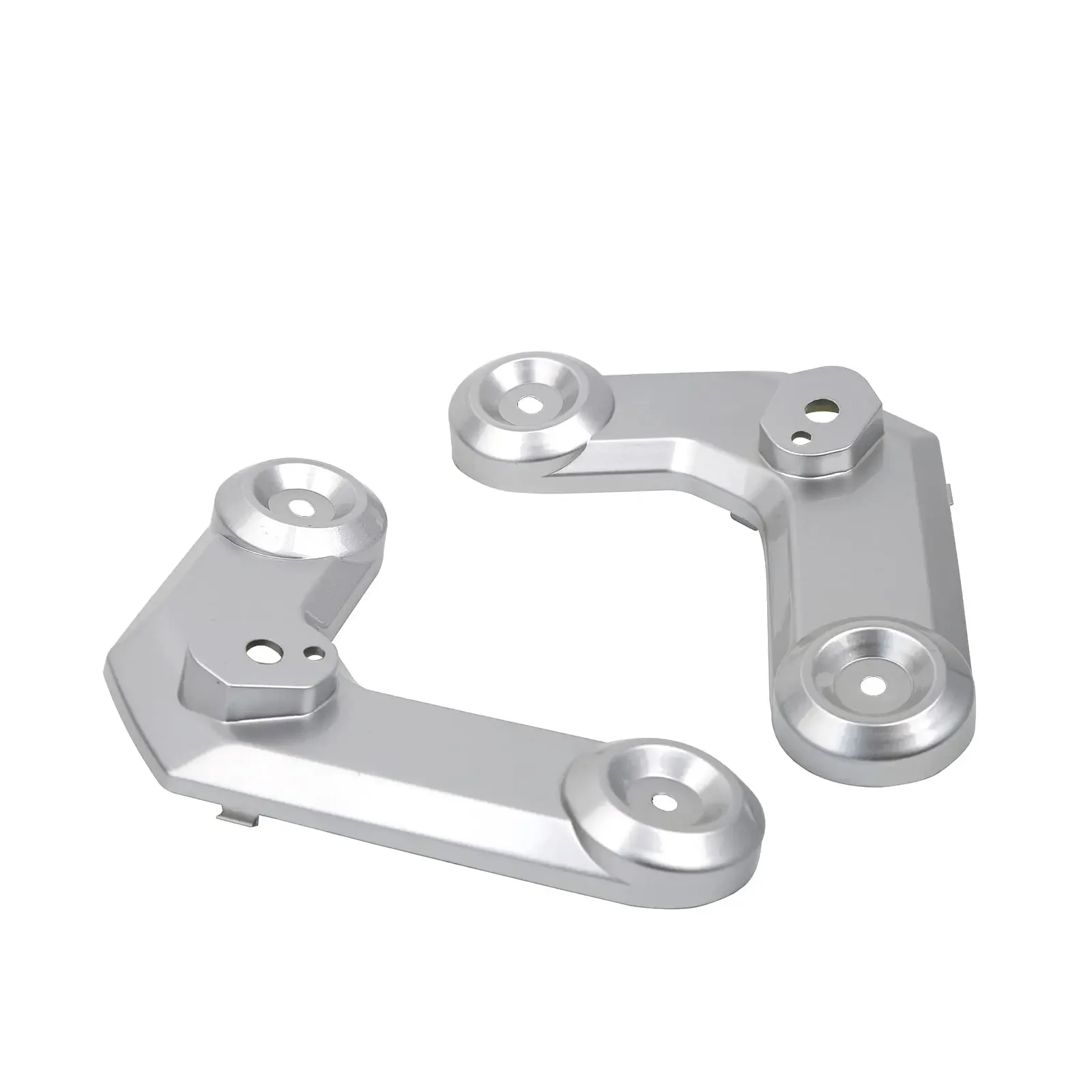 

Motorcycle Silver Turn Signal Holder Fit For Honda Grom Msx125 SF 2013-2016 Fairings Kit Parts