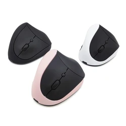 Left Handed Mouse Rechargeable Left Vertical Mouse Wireless Left Hand Ergonomic Mouse Adjustable 1200 1600DPI 24BB