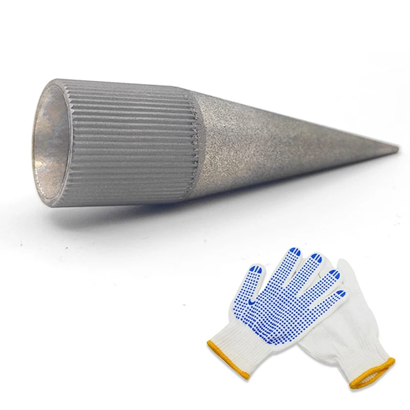 

AA51-Leather Hole Punch Sharpener Emery Round Hole Punch Grinder Hollow Hole Punches Polishing Tool, 3-16MM