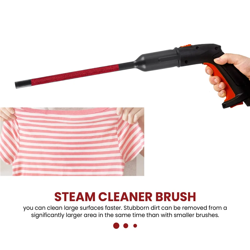 

ABYN-For Karcher SC2 SC3 SC4 SC5 Steam Cleaner Brush Fabric Carding Brush Nozzle Hanging Ironing Nozzle Ironing Brush Rod