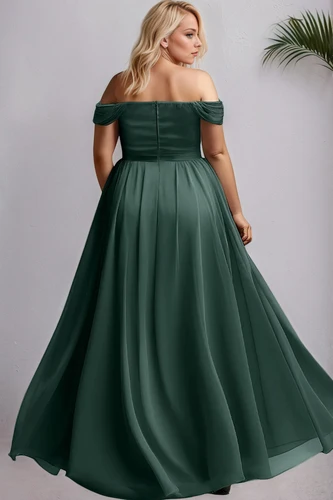 Imagen 2 del producto Vestido de noche elegante para mujer con hombros descubiertos, gasa plisada, corte en A, fiesta, cóctel, invitados de boda, vestidos largos para mujer 2025
