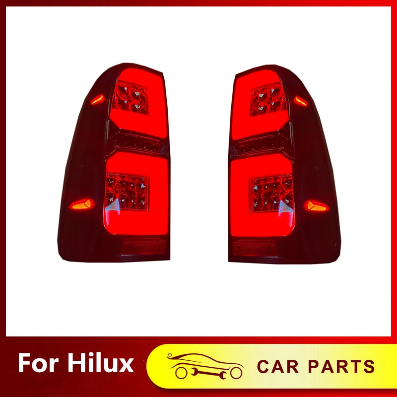 

Car LED Rear Tail Light For 2005 2006 2007 2008 2009 2010 2011 2012 2013 2014 Toyota Hilux Vigo Modified Taillight Assembly