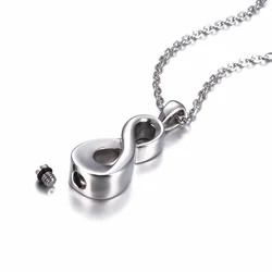 Infinity Urn Pendants Cremation Jewelry for Ashes Holder Memorial Keepsake Stainless Steel Necklace Gifts of A Loss of LovedOnes