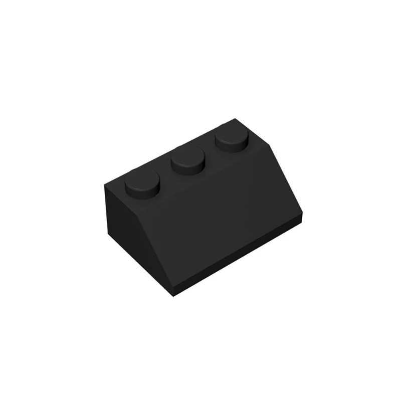 MOC 10 STKS Compatibel High-Tech 2x3 3038 Helling 45 Bouwstenen Kit Huis Kasteel Vervangbare Deeltje Baksteen Speelgoed Vakantie Geschenken