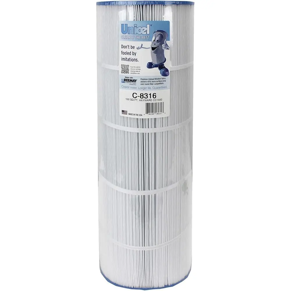 

150 Square Foot Media Replacement Filter Cartridge with 215 Pleats, Compatible for Pool Systems