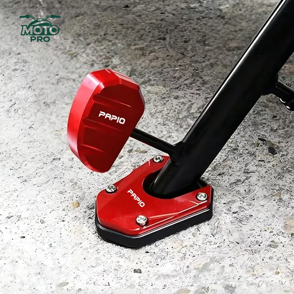 

For CFMOTO CF MOTO XO PAPIO RACER TRAIL XO-1 XO-2 PAPIO SS CL 2023 2024 2025 2026 Kickstand Pad Side Stand Enlarger Extension