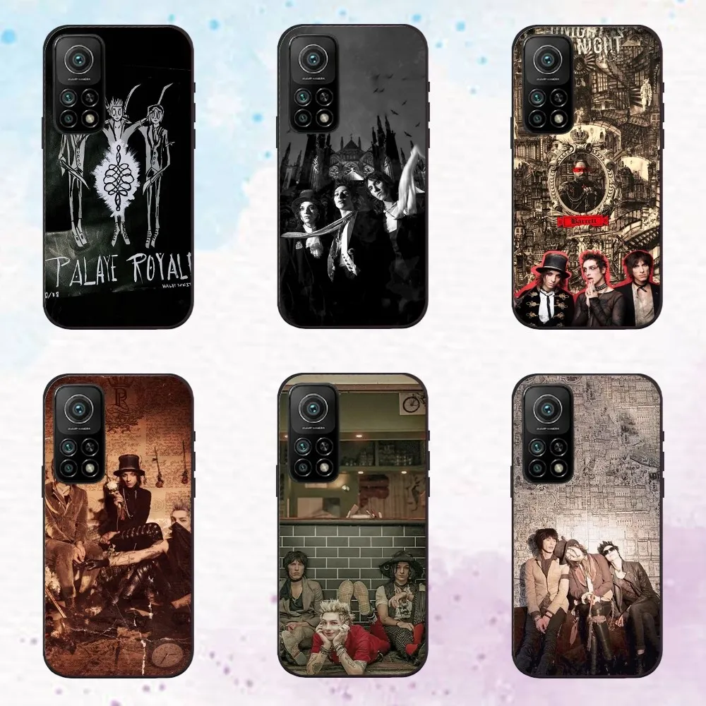 Music Palaye Royale  Phone Case  For Samsungs S24 23 22 21 Note 20 10 9 8 Ultra Plus FE Lite Black Silicone Soft Case