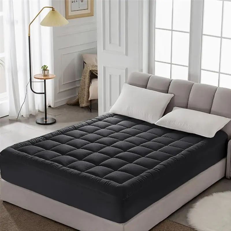 

Black 450g Cotton Full-Size Bedspread Coverlet