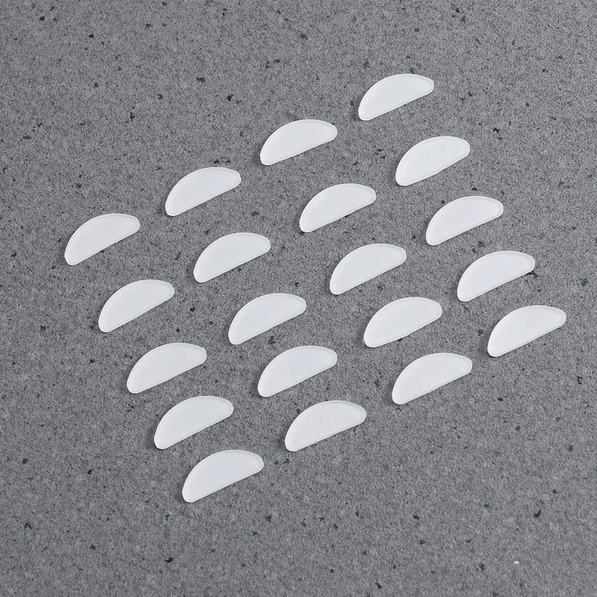10Pcs Eyeglasses Nose Bridge Pads Silicone Self-Adhesive Non-Slip Nose Pads for Plastic Plate Optical Frames Enhanced Stability
