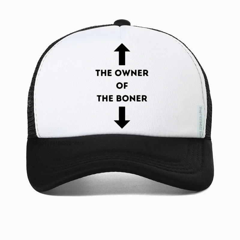 

Novelty The Owner Of The Boner print Baseball cap Summer Style Mesh Breathable Trucker Caps Mens hat Casquette Gorras