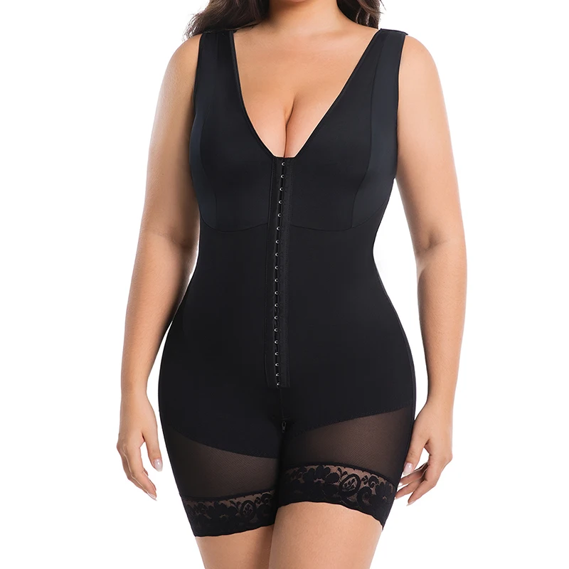 

Fajas Colombianas Shapewear for Women Tummy Control Postpartum Full Body Shaper Butt Lifter Bodysuit Plus Size XS-3XL