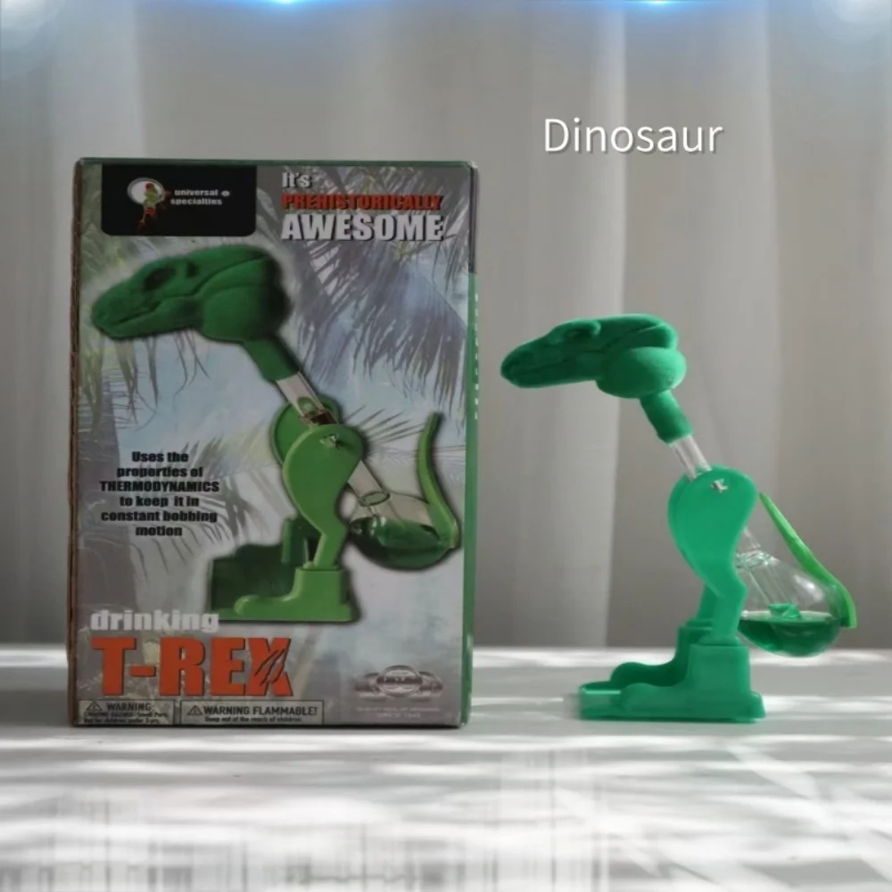 New Bow Drinking Water Bird Perpetual Moving Bird Drinking Water Dinosaur. Physical Science Drinking Birds