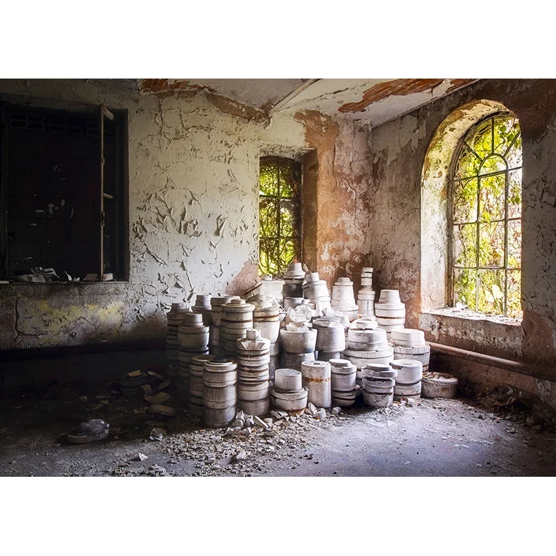 Nitree desierto vieja casa Retro bebé foto fondo Vintage fotografía telón de fondo sesión fotográfica estudio fotográfico 21604EHO-01