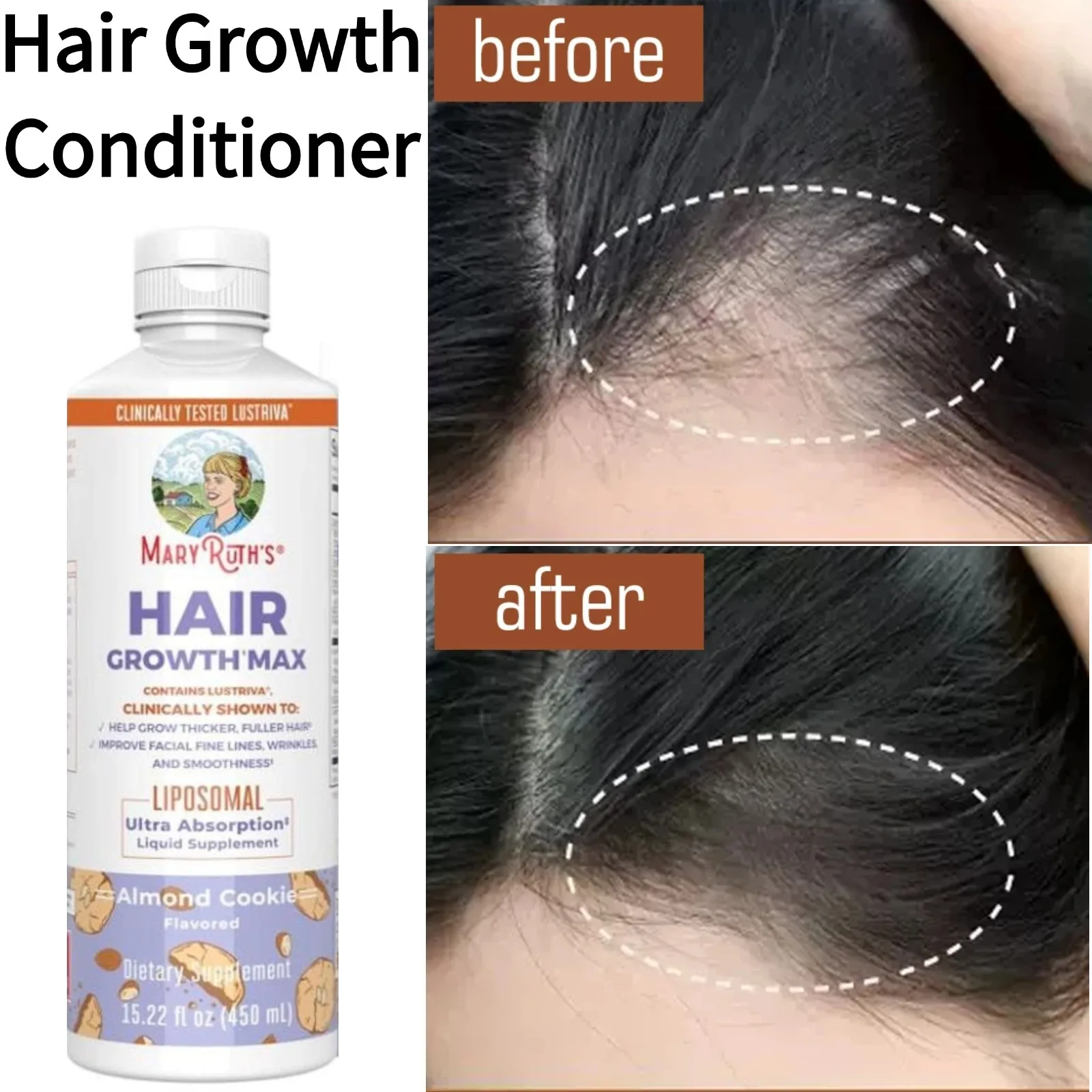 

Women Deep Conditioner Improving Dry Frizzy Hair Smooth Fluffy Thick Moisturizing Nourish Oil Control Scalp Hair Care Product