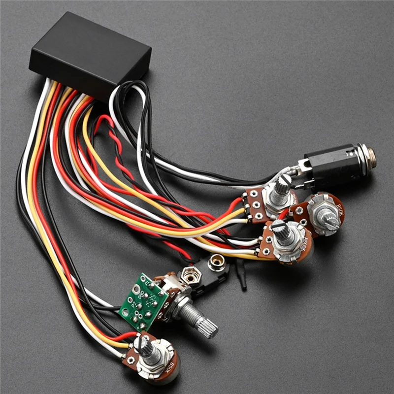 

AA75-Bass 3 Band Active & Passive EQ Equalizer Preamp Circuit For Bass Pickup