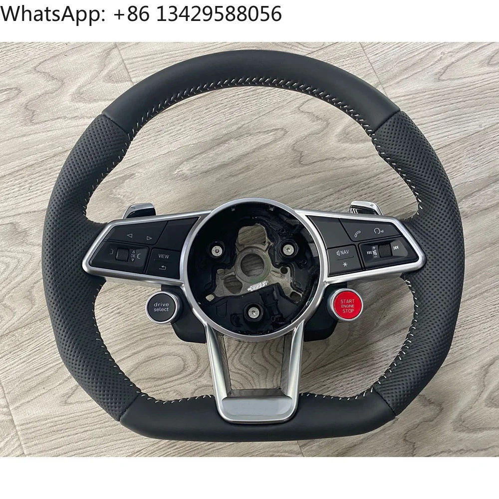 

Car Steering Wheel for Audi RS3 RS7 A3 A4 A5 A7 Q7 TT TTs Carbon Fiber Steering Wheel
