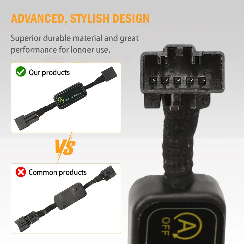 Start Stop Deactivator Switch Rocker Style for For Q5 For FY and SFor Q5 For FY 2017 2018 2019 2020 2021 2022 2023