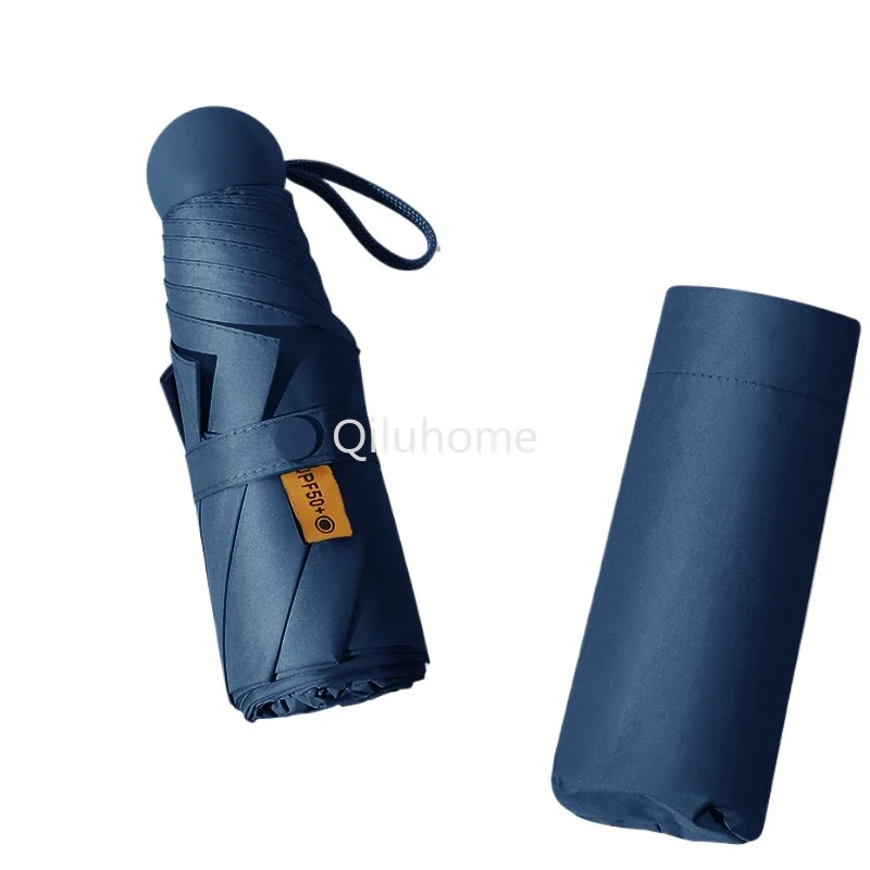 24 Frame umbrella sunscreen, UV, rain and rain dual purpose capsule umbrella