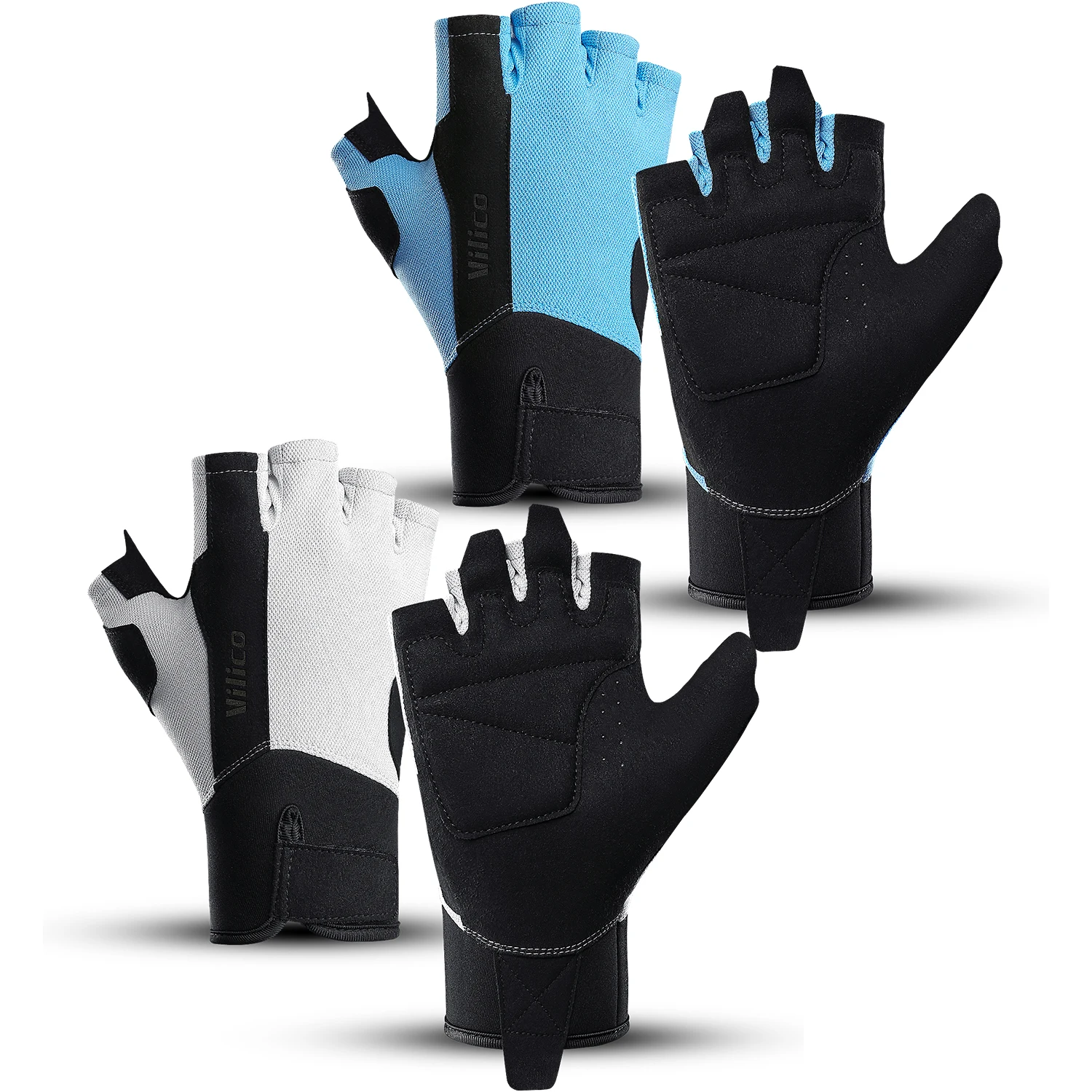 Fahrradhandschuhe, Fitness-Handschuhe, Sport, Gewichtheben, Übung, rutschfeste Handschuhe für Damen und Herren, Yoga-Fahrradhandschuh