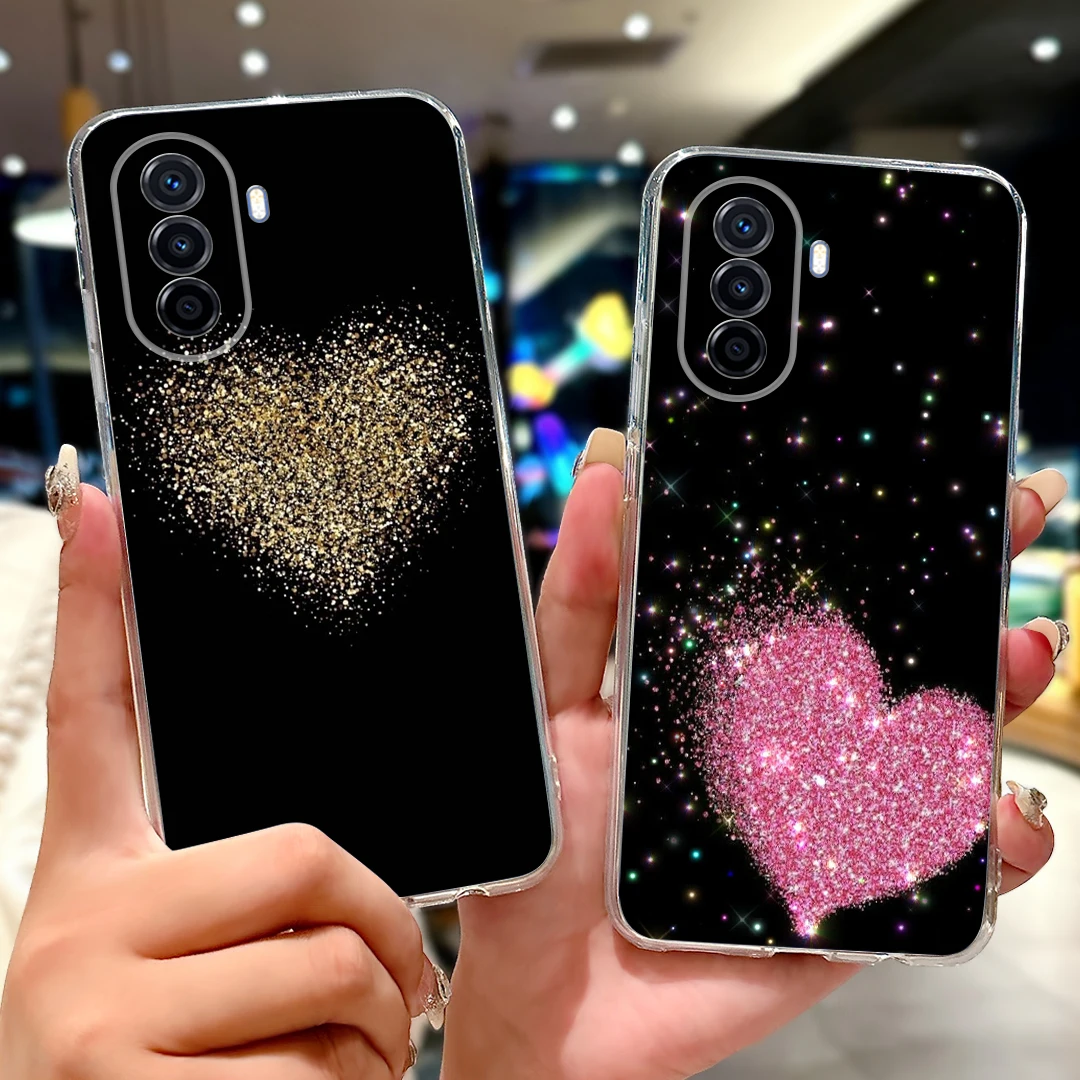 For Huawei Nova Y70 Plus Case NovaY70 MGA-LX9 MGA-LX3 New Luxury Painted Cover Soft Silicone Case For Huawei Nova Y70 Plus Shell