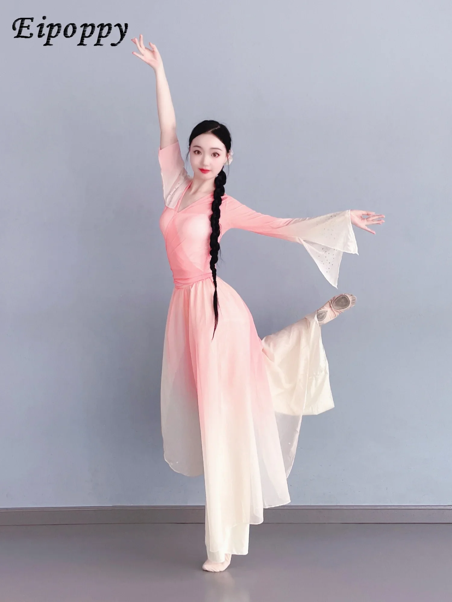 중국 무용 공연 코스튬 세트