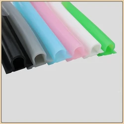 New Flexibility Silicon Bathroom Water Barrier Shower Water Dam Stopper Retention System Kitchen Sealing Strip