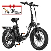 VITILAN U3 New Foldable Electric Bicycle-750W Motor 48V 13AH Battery 20-inch Adult City Electric Bicycle