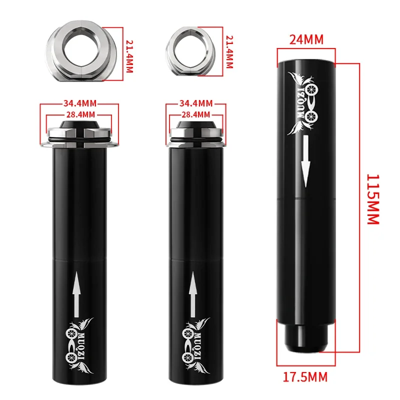 MUQZI Bike Bottom Bracket Removal Tool Thread Press-In Bottom Bracket Bearing Removal For 24mm 30mm BB86 BB30 BB92 PF30 Repair