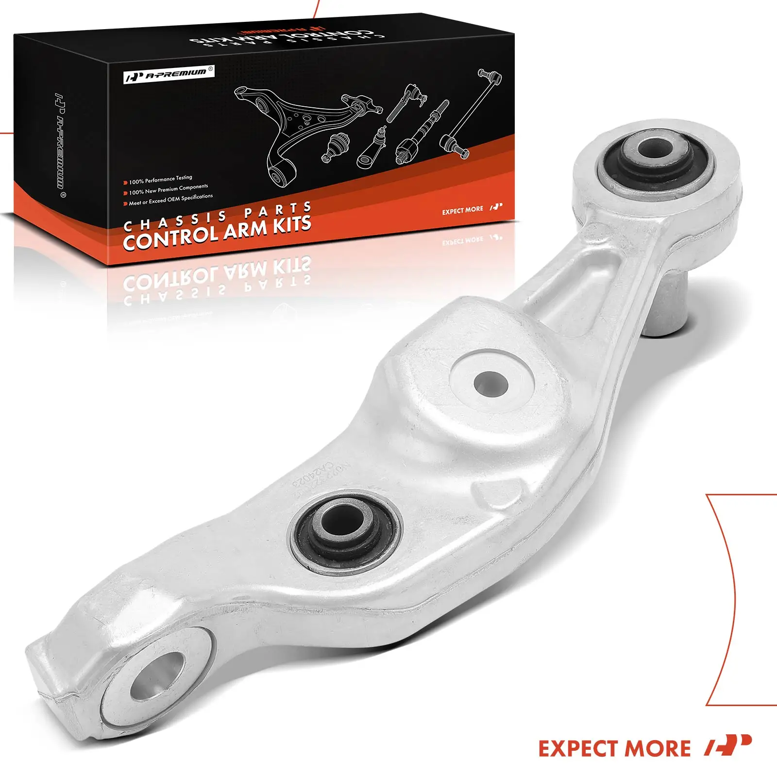 A-Premium Front Left Lower Rearward Control Arm & Ball Joint Assembly for Lexus LS460 2007-2012