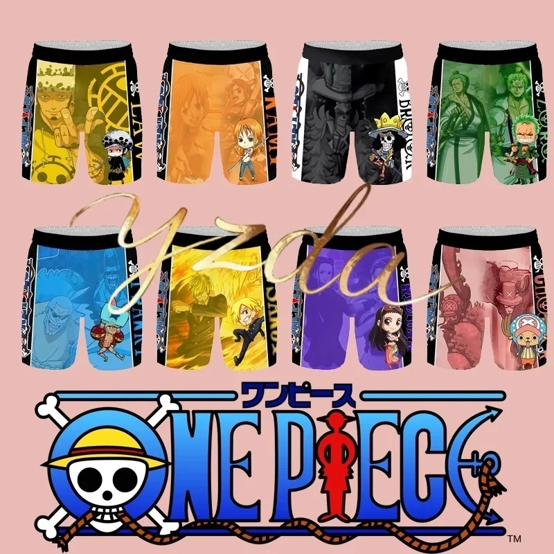 

One Piece Straw Hat Team 3D Printed Unisex Shorts Sports Leisure Commemorative Fashion Anime Clothing for Children & Adults