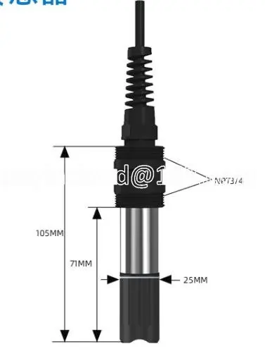 

Probe Digital Dissolved Oxygen Electrode RS485 Internet of Things Electrode Digital Fluorescence Dissolved Oxygen Probe