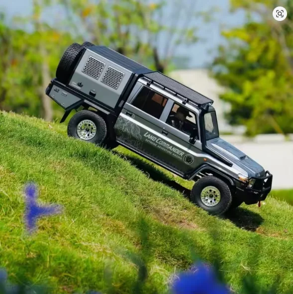 Nowy produkt RGT EX86160 LAND COMMANDER LC79 4WD Szczotkowy Model Samochodu RC Elektrycznego Sterowanego Zdalnie w Skali 1/10, Crawler, Zabawka dla Dorosłych i Dzieci