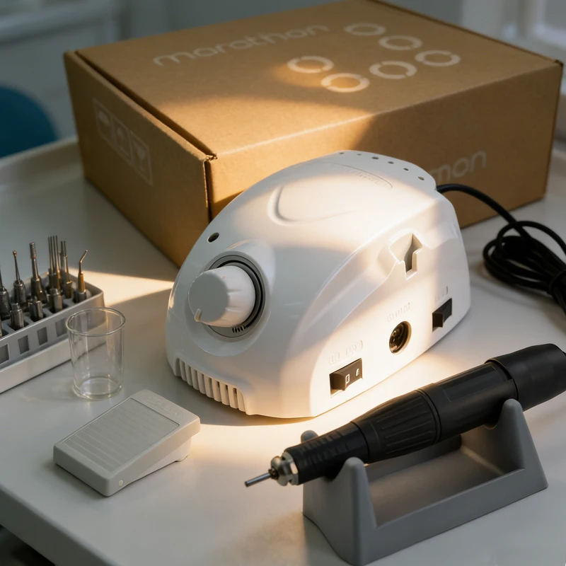 

Dental Micro Motor with SH37L1 Handle for Marathon Machine Multi-Purpose Engraving Milling Nail Polish Manicure Tool