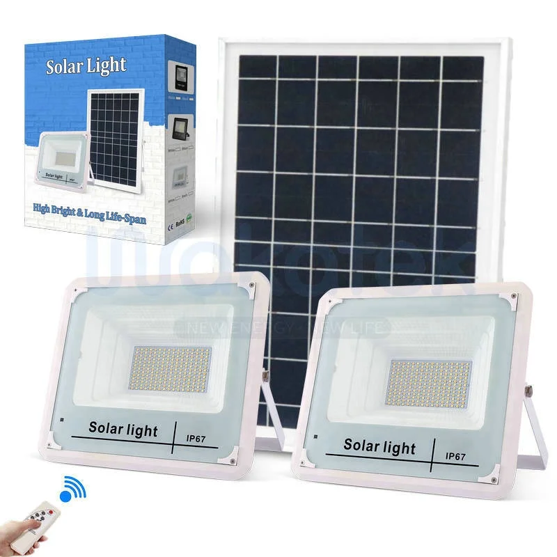 WAKATEK solar flood light 400W solar street light manufacture